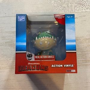 Action Vinyls Dreamworks Dragons Gronckle Green Figure